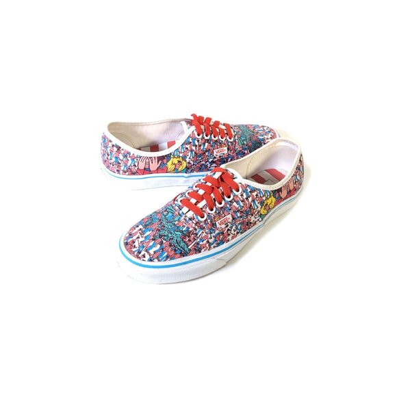 Vans Sneakers x Where’s Waldo? Vans Limited Edition Womens Size 9 - Picture 2 of 11